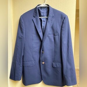 Lauren Ralph Lauren Men’s Navy Wool Blazer 44R Slim Fit | 100% Wool Blazer
